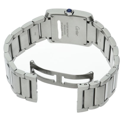 Cartier Tank Francaise Watch Box SS Silver Polished — view 5