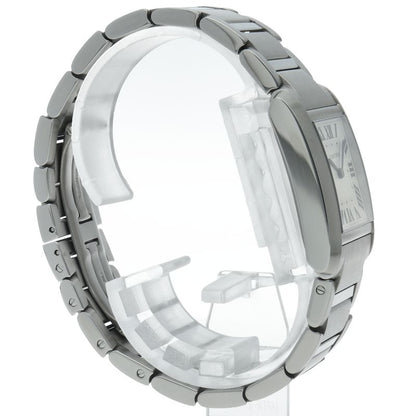 Cartier Tank Francaise Watch Box SS Silver Polished — view 4