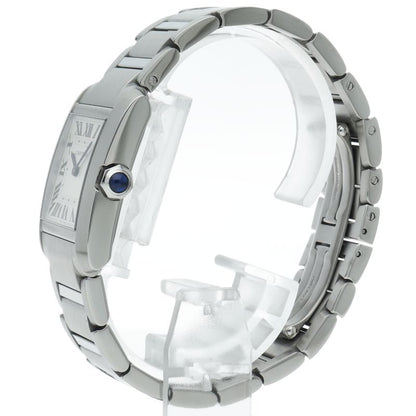 Cartier Tank Francaise Watch Box SS Silver Polished — view 3
