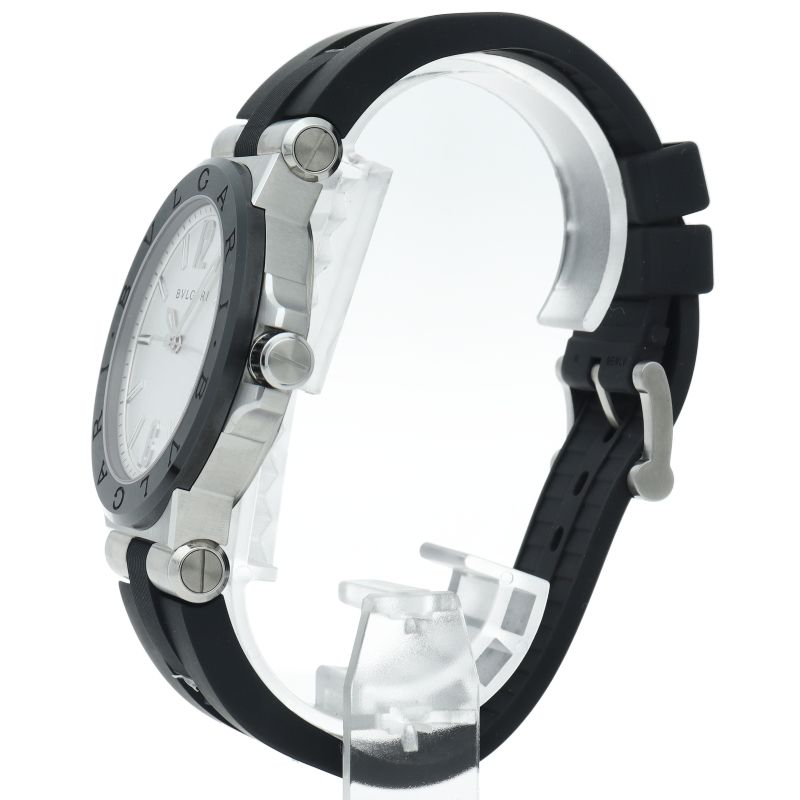 Bvlgari Bulgari Diagono Ceramic Auto 42 Box SS Lava — view 3