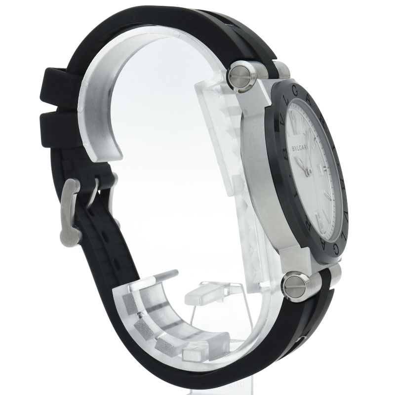 Bvlgari Bulgari Diagono Ceramic Auto 42 Box SS Lava — view 4