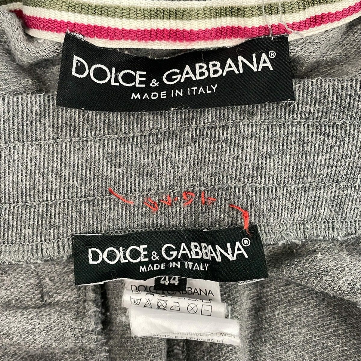 Dolce & Gabbana Set Dark Gray White Zip — view 3