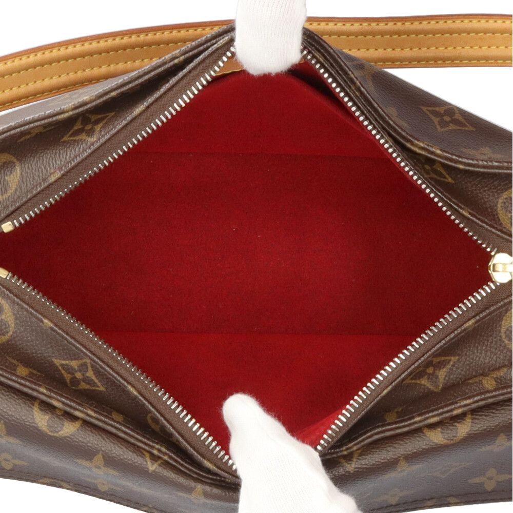 Louis Vuitton Viva Cite Monogram Shoulder Bag Canvas Brown — view 6