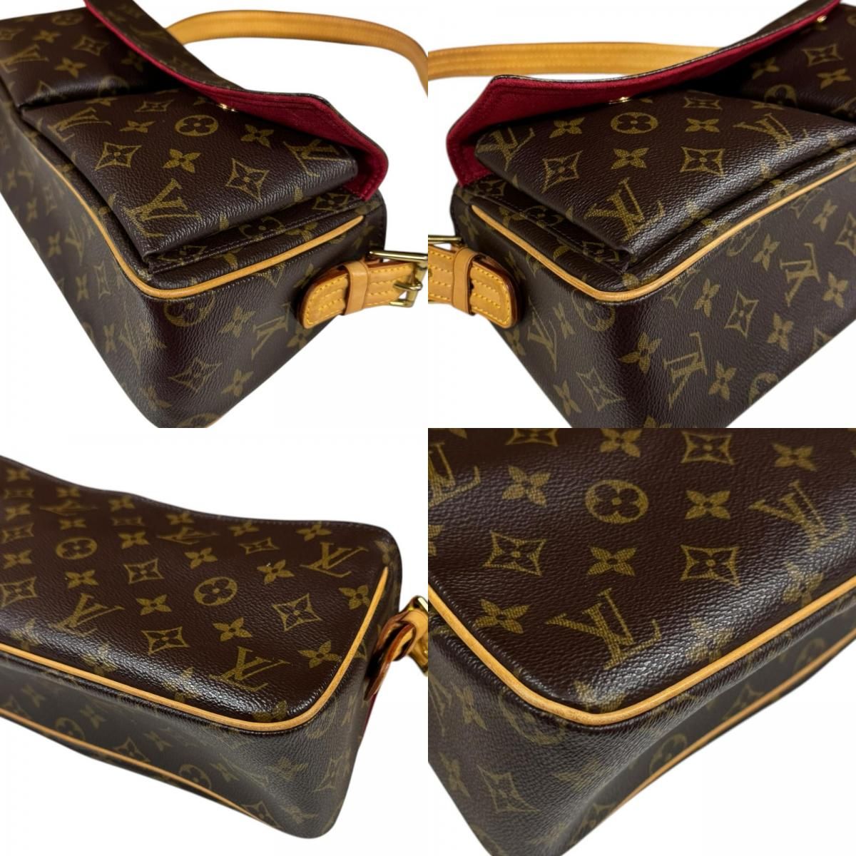 Louis Vuitton Viva Cite Monogram Shoulder Bag Canvas Brown — view 8