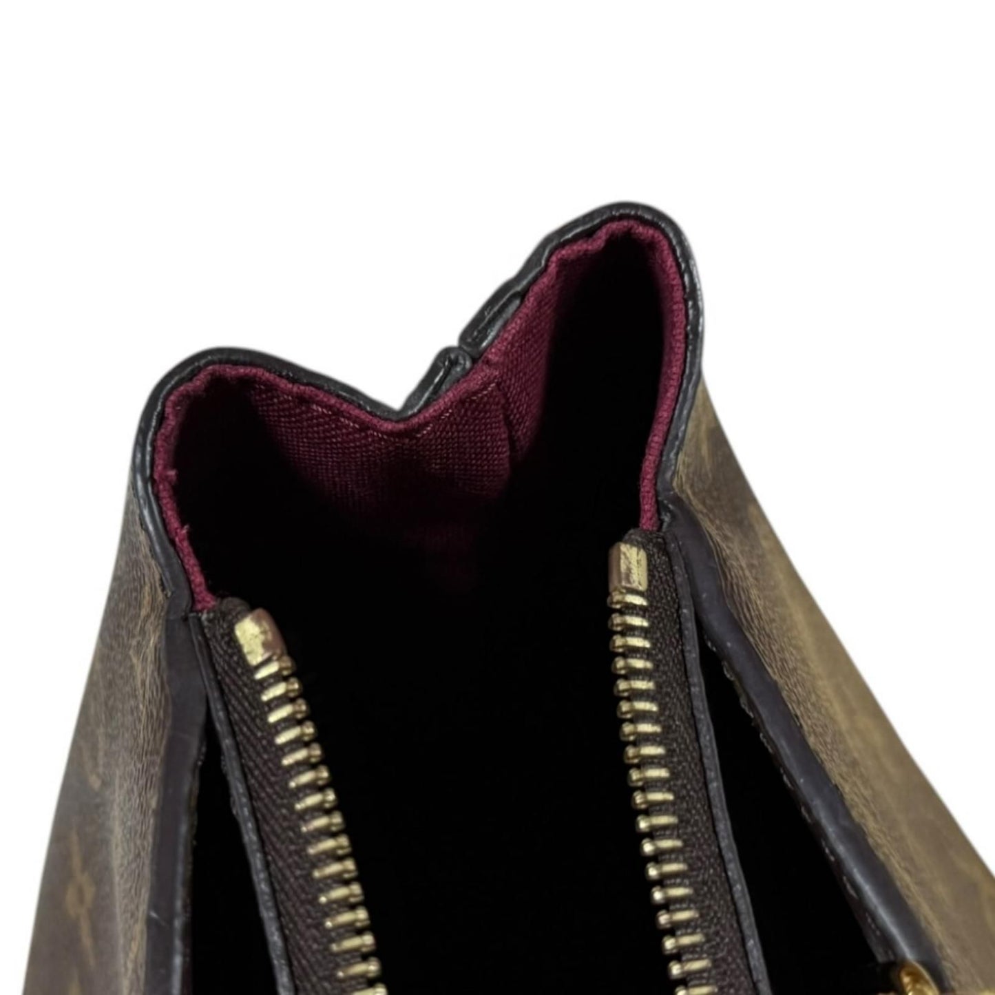 Louis Vuitton Petit Palais PM Monogram Shoulder Bag Canvas Brown — view 7