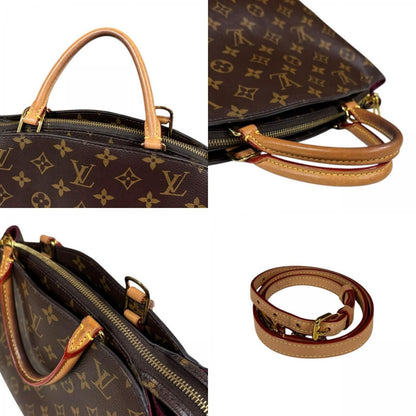 Louis Vuitton Petit Palais PM Monogram Shoulder Bag Canvas Brown — view 9