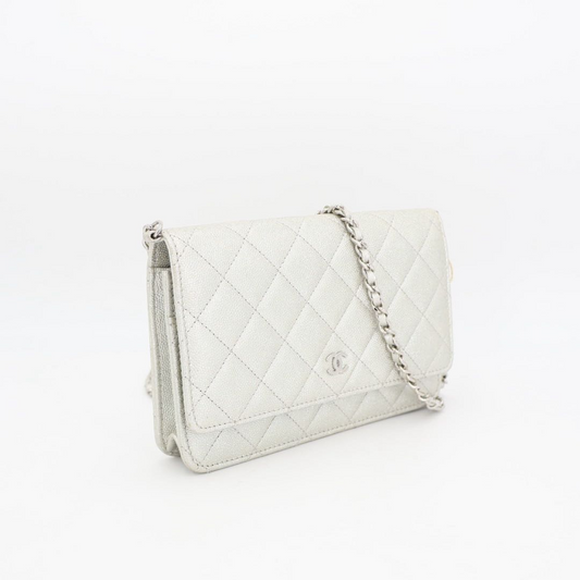 Chanel Quilted Caviar Leather Chain