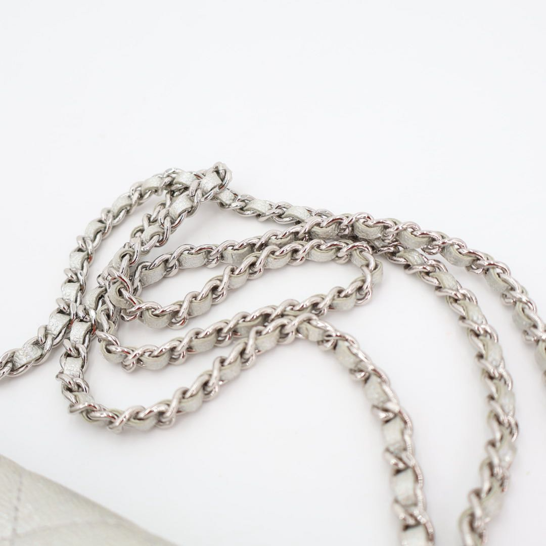 Chanel Quilted Caviar Leather Chain — view 9
