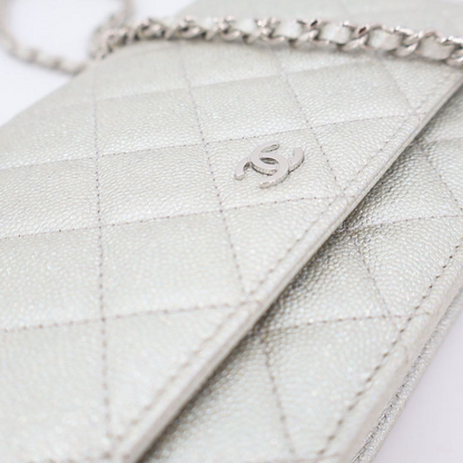Chanel Quilted Caviar Leather Chain — view 5