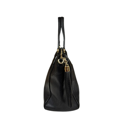 Gucci Soho Shoulder Bag Leather Black — view 4
