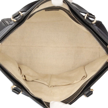 Gucci Soho Shoulder Bag Leather Black — view 6