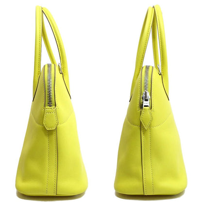 Hermes Bolide 27 Veau Swift Lime Handbag Shoulder 2-Way Box — view 3