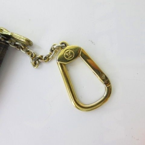 Louis Vuitton Monogram Card & Key Case Pochette Cles Coin Key Holder — view 4