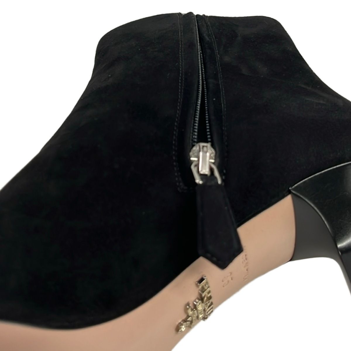 Prada Short Boots 35 Black — view 5