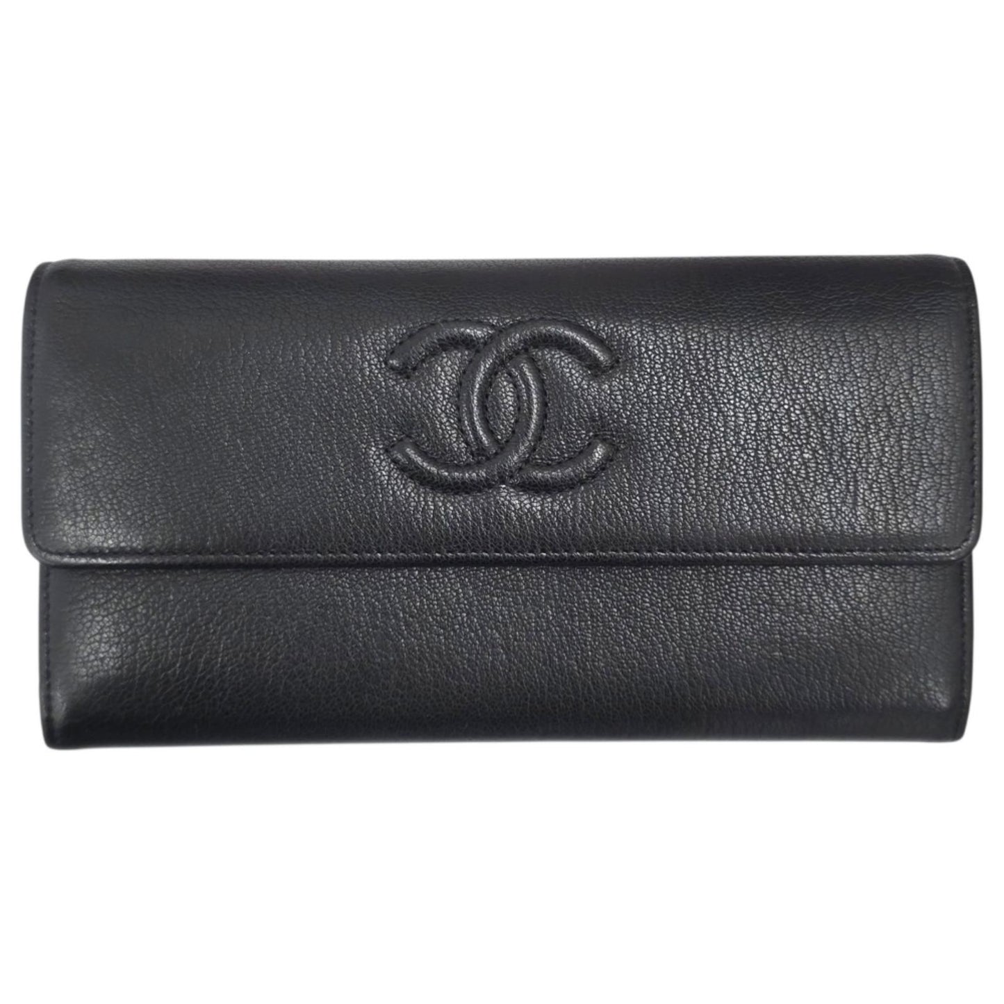 Chanel Bifold Wallet Black