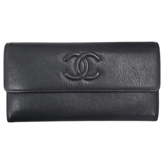 Chanel Bifold Wallet Black