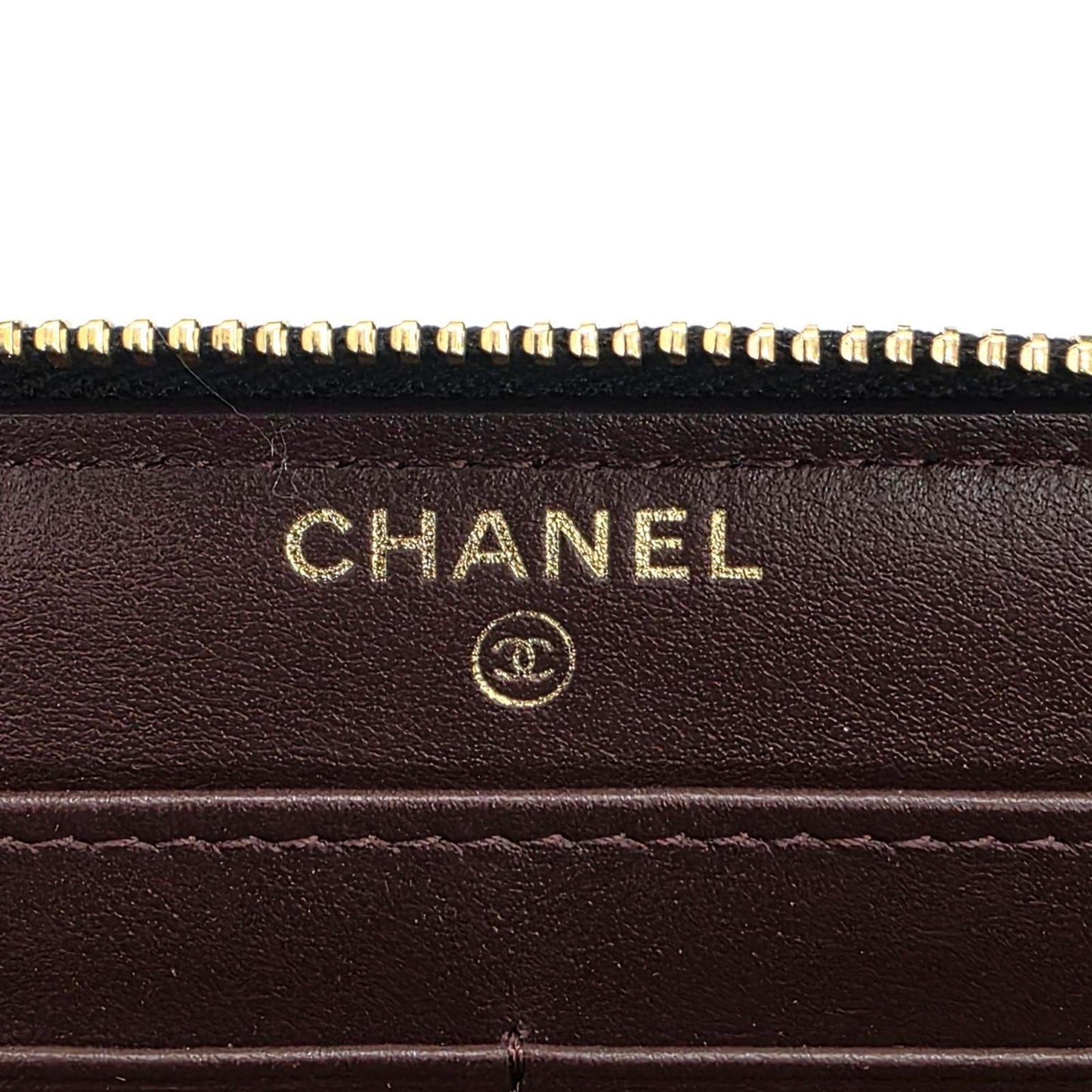 Chanel Caviar Zip Around Wallet — view 9