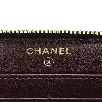 Chanel Caviar Zip Around Wallet — view 9