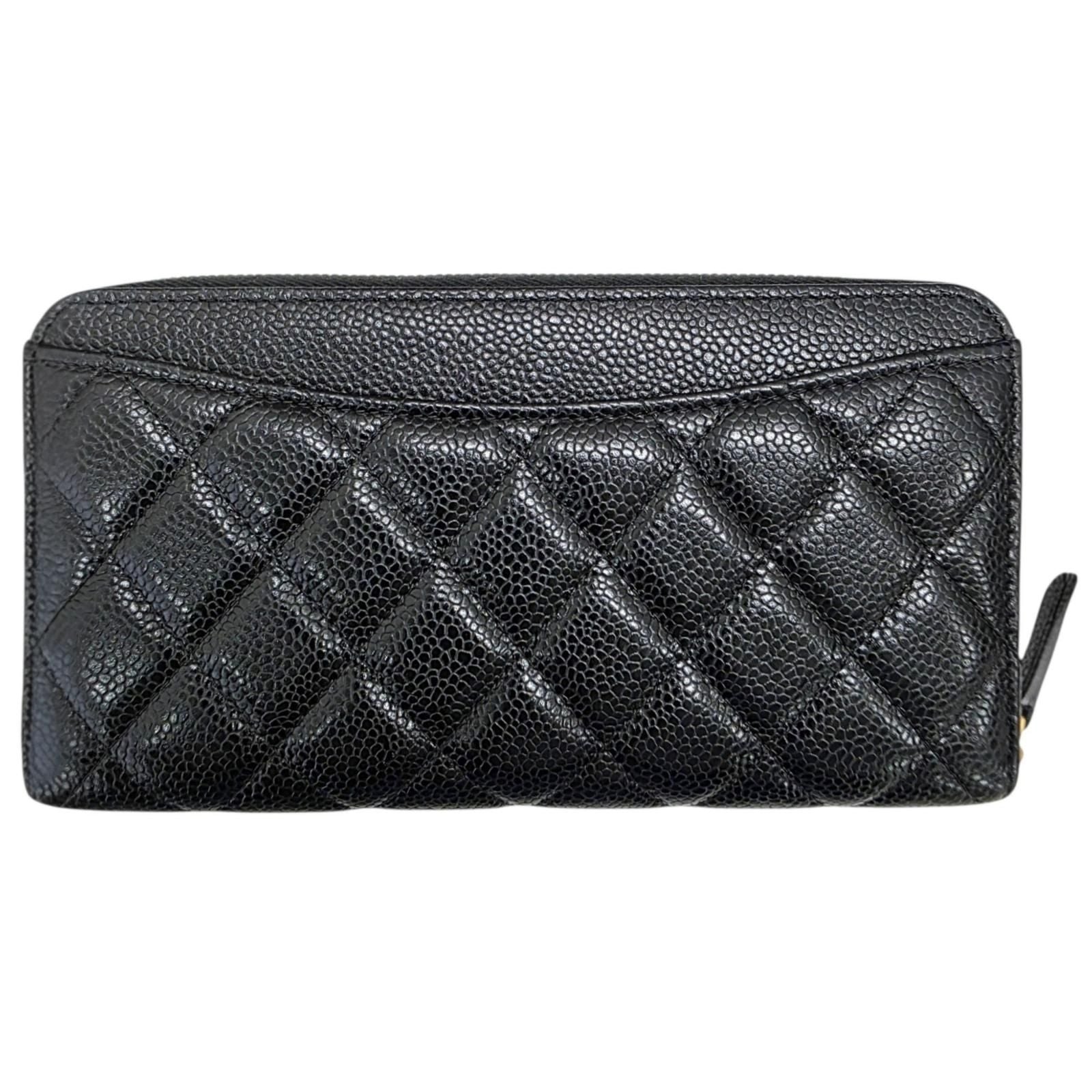 Chanel Caviar Zip Around Wallet — view 2