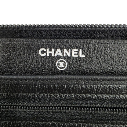Chanel Camellia Zip Around Organizer Wallet — view 9