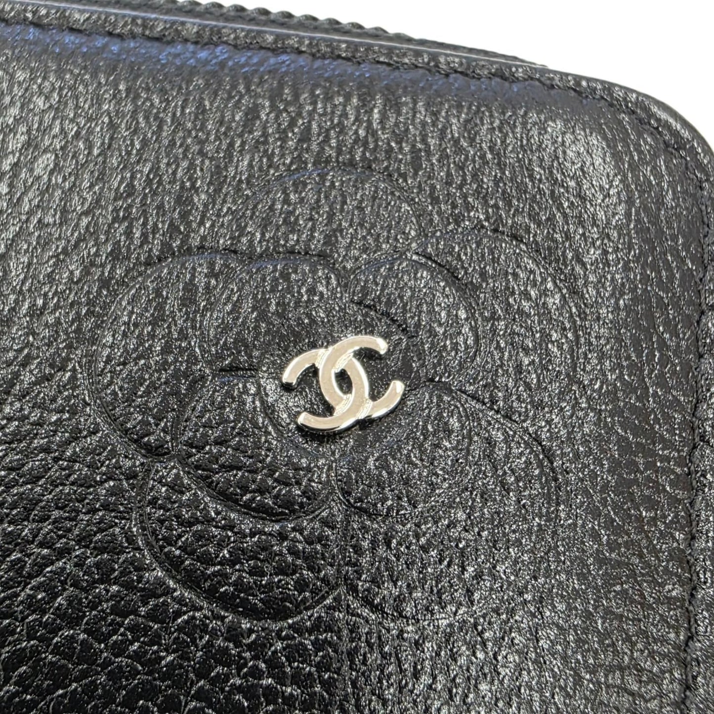 Chanel Camellia Zip Around Organizer Wallet — view 8