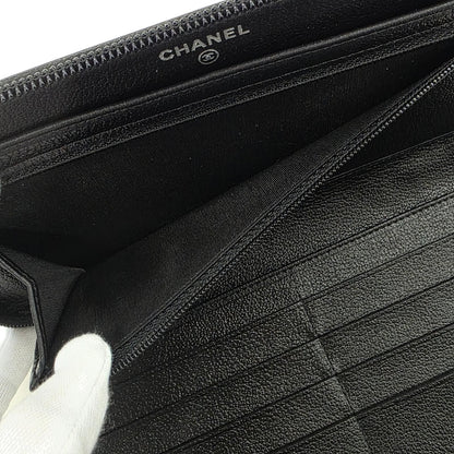 Chanel Camellia Zip Around Organizer Wallet — view 7