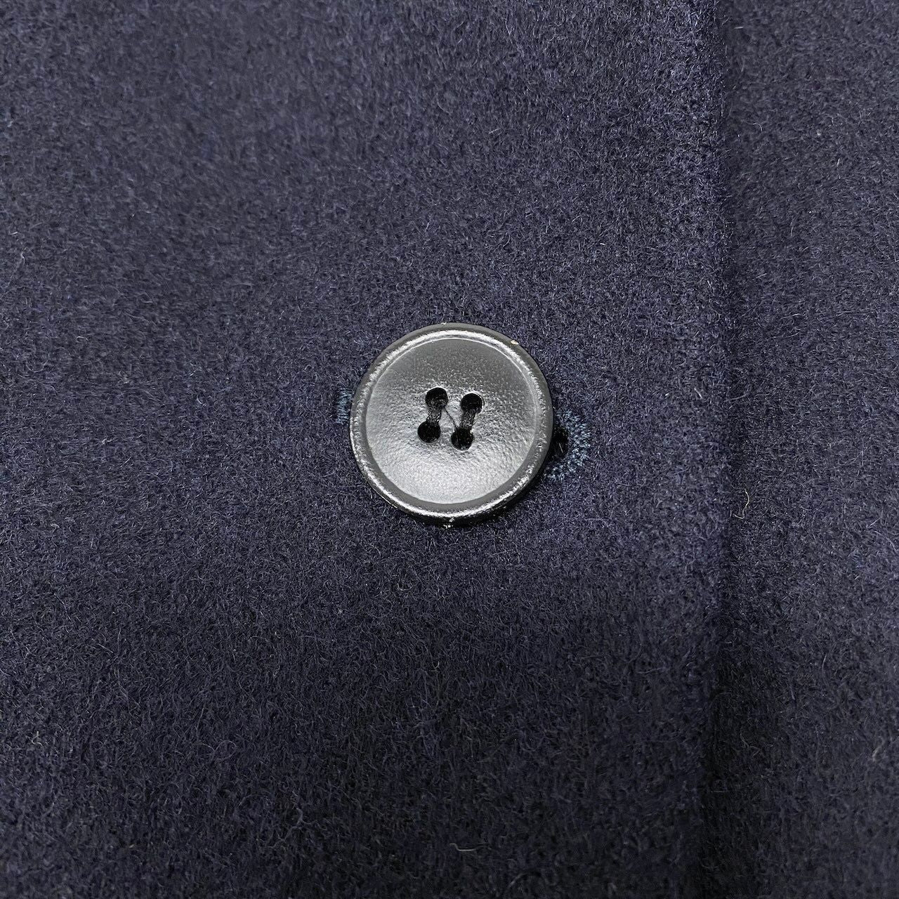 Balenciaga Paris Chestar Coat Double Breasted Navy — view 8