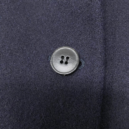 Balenciaga Paris Chestar Coat Double Breasted Navy — view 8