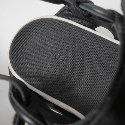 Chanel Sandals 36 CC Logo Quilted Sports Shoes — view 8