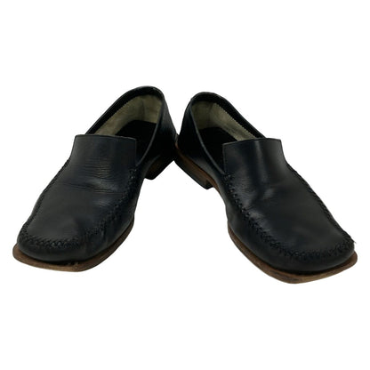 Louis Vuitton Slip Ons 6.5 Black Leather Slipper — view 2