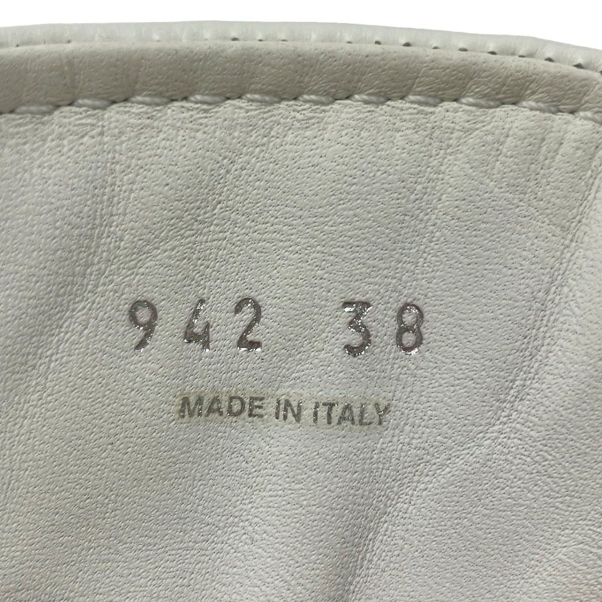 Prada Sneakers 38 White Velcro Leather — view 6
