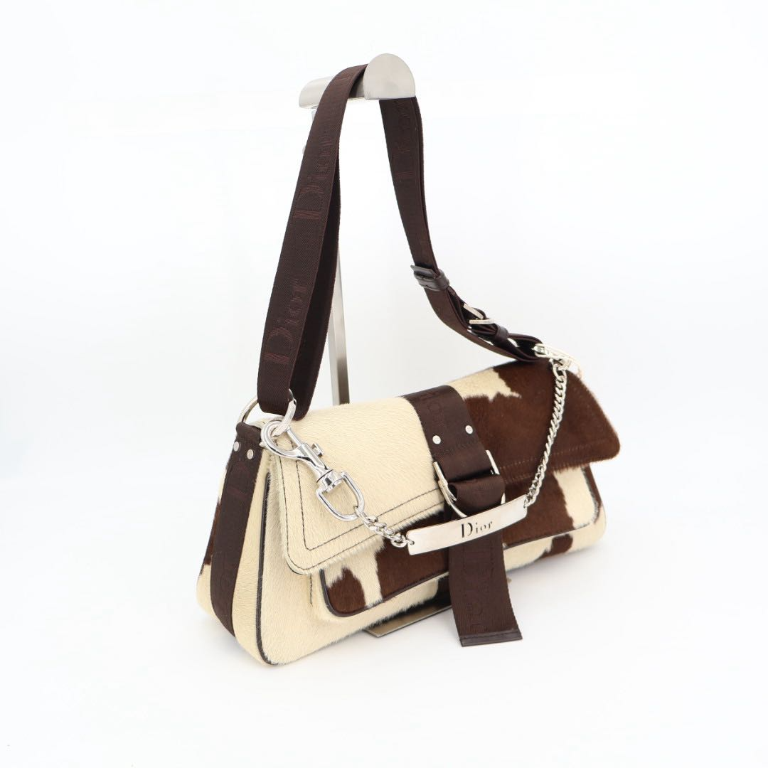 Dior Calf Hair Hardcore Shoulder