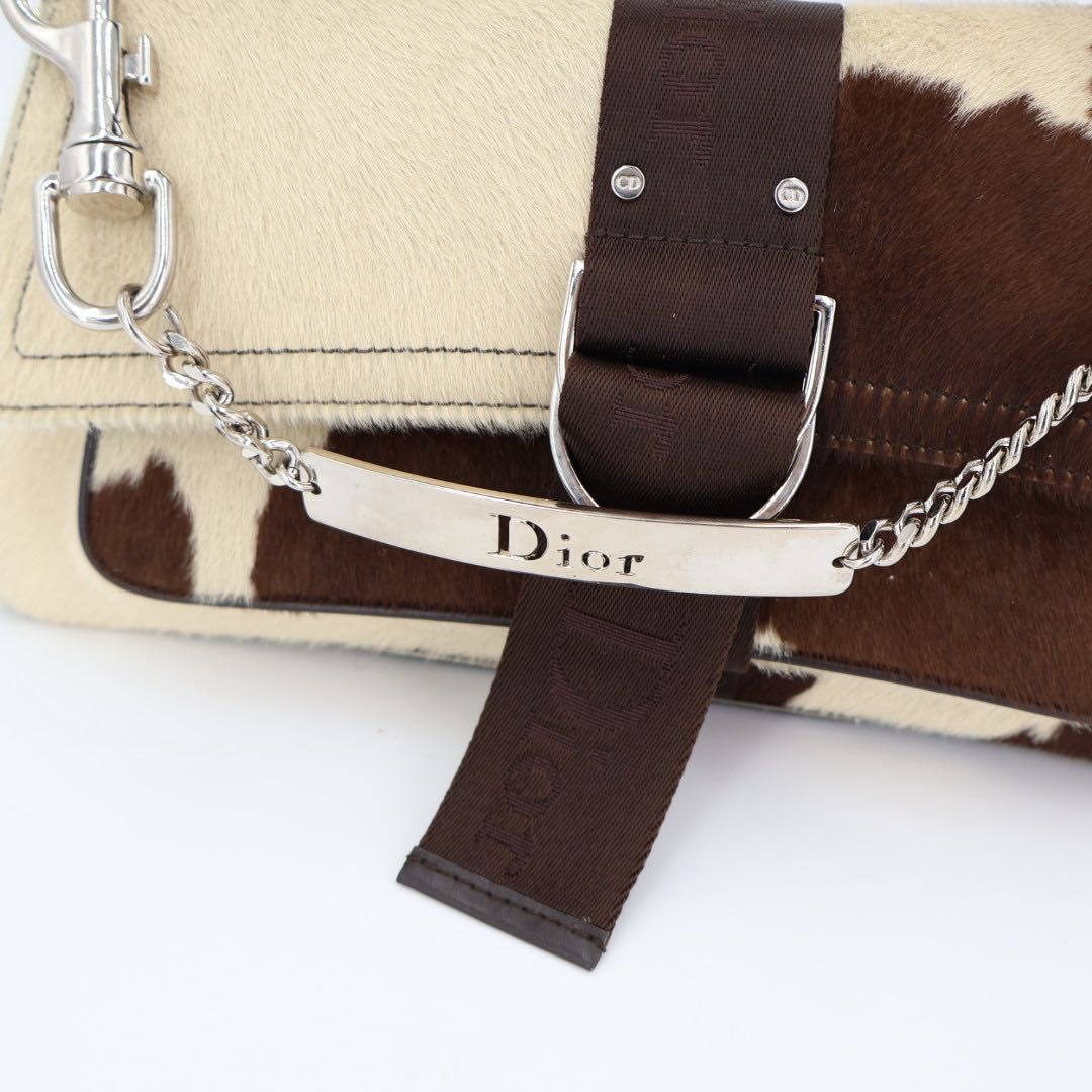 Dior Calf Hair Hardcore Shoulder — view 3