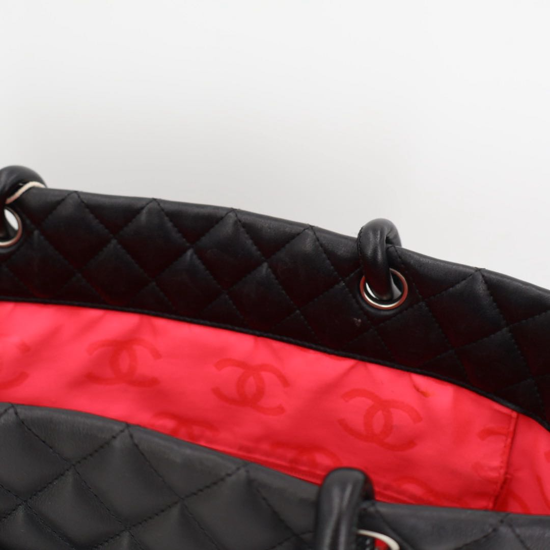 Chanel Cambon Line CC Logo Large Tote Shoulder — view 9