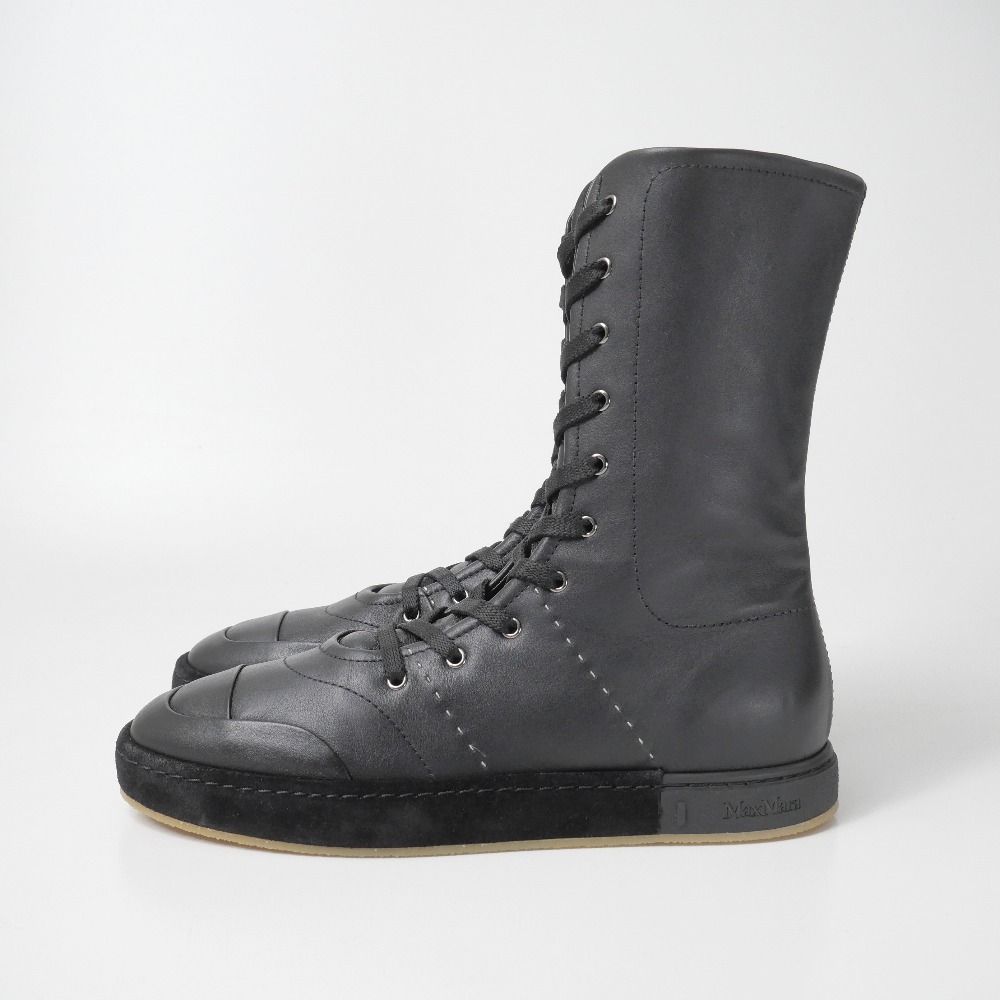 Max Mara Sneakers 38 High Cut Boots Shoes Side — view 2