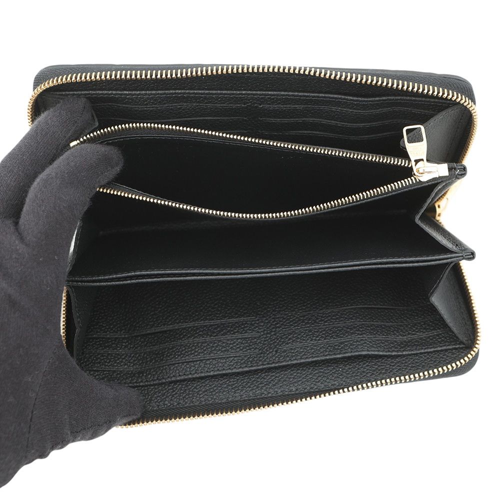 Louis Vuitton Wallet Monogram Empreinte Zippy White — view 4