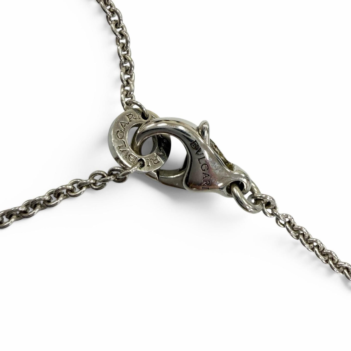 Bvlgari B-zero One Save the Children Charity Necklace 925 Onyx Silver — view 5
