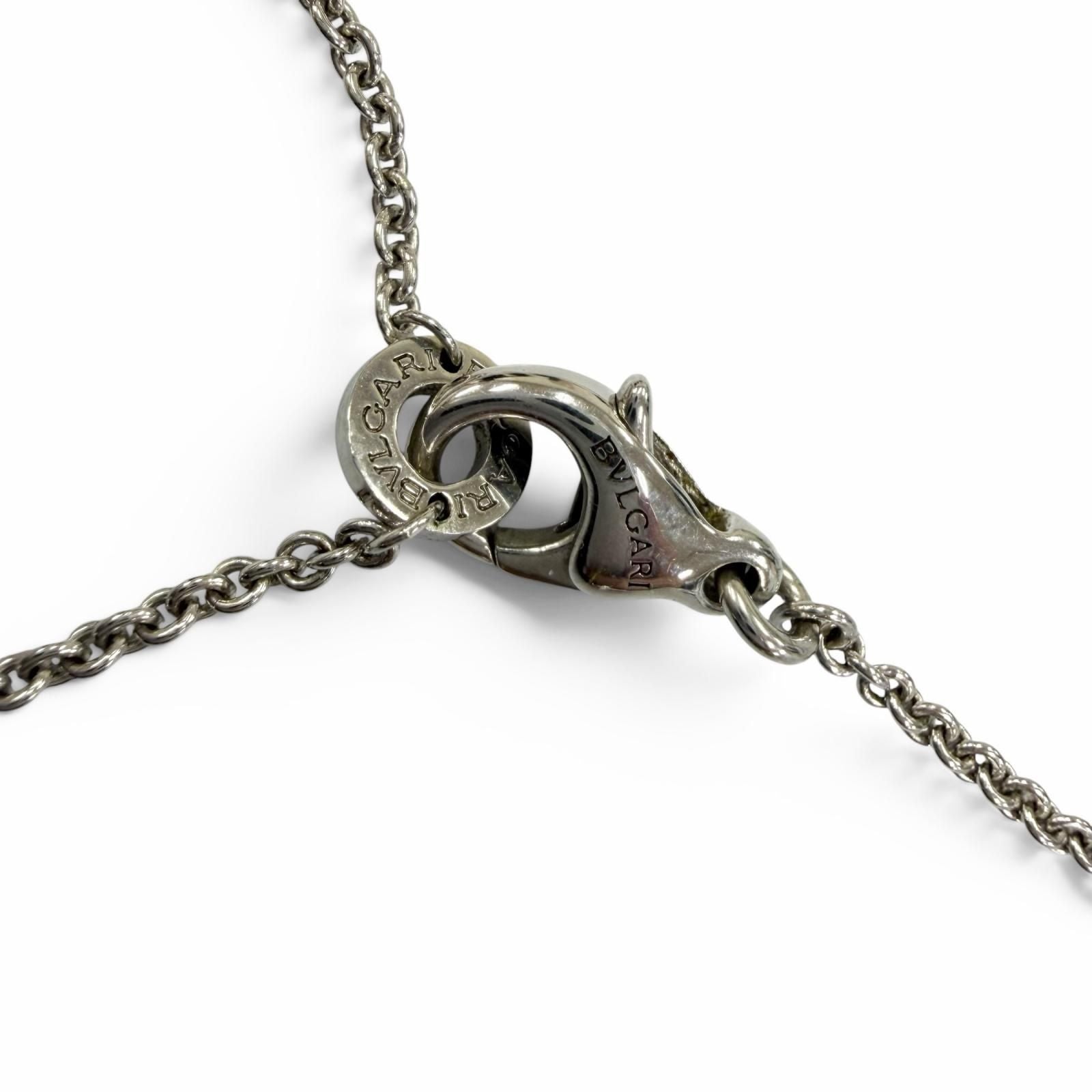 Bvlgari B-zero One Save the Children Charity Necklace 925 Onyx Silver — view 5