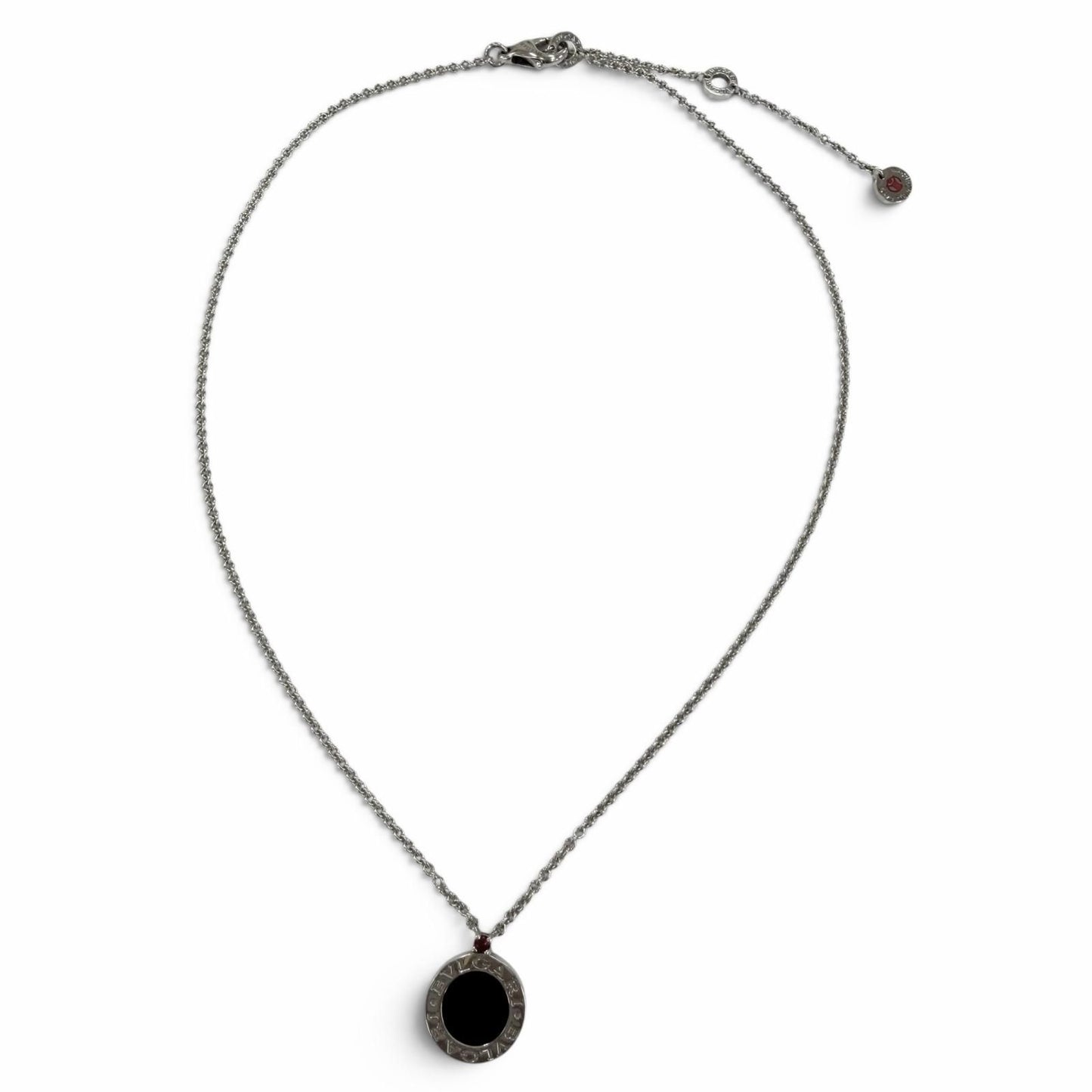 Bvlgari B-zero One Save the Children Charity Necklace 925 Onyx Silver — view 3
