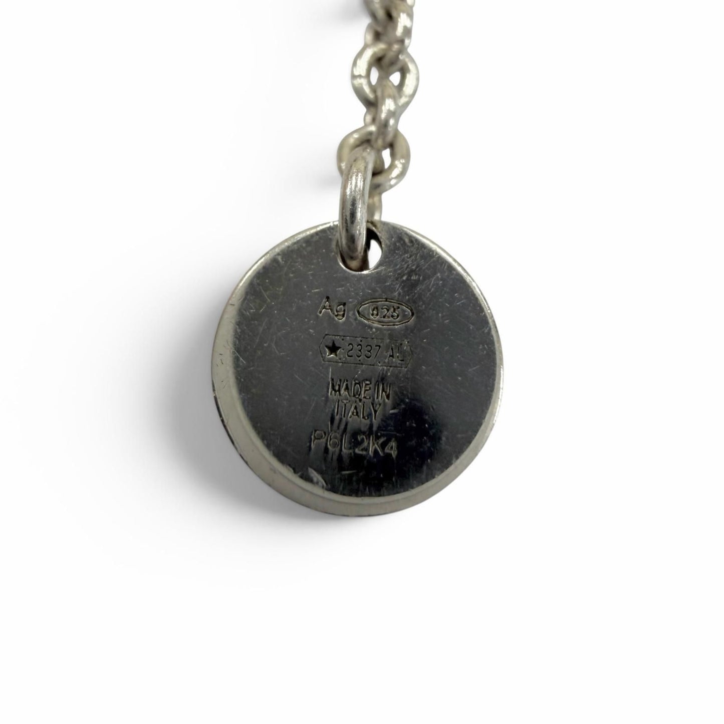 Bvlgari B-zero One Save the Children Charity Necklace 925 Onyx Silver — view 6