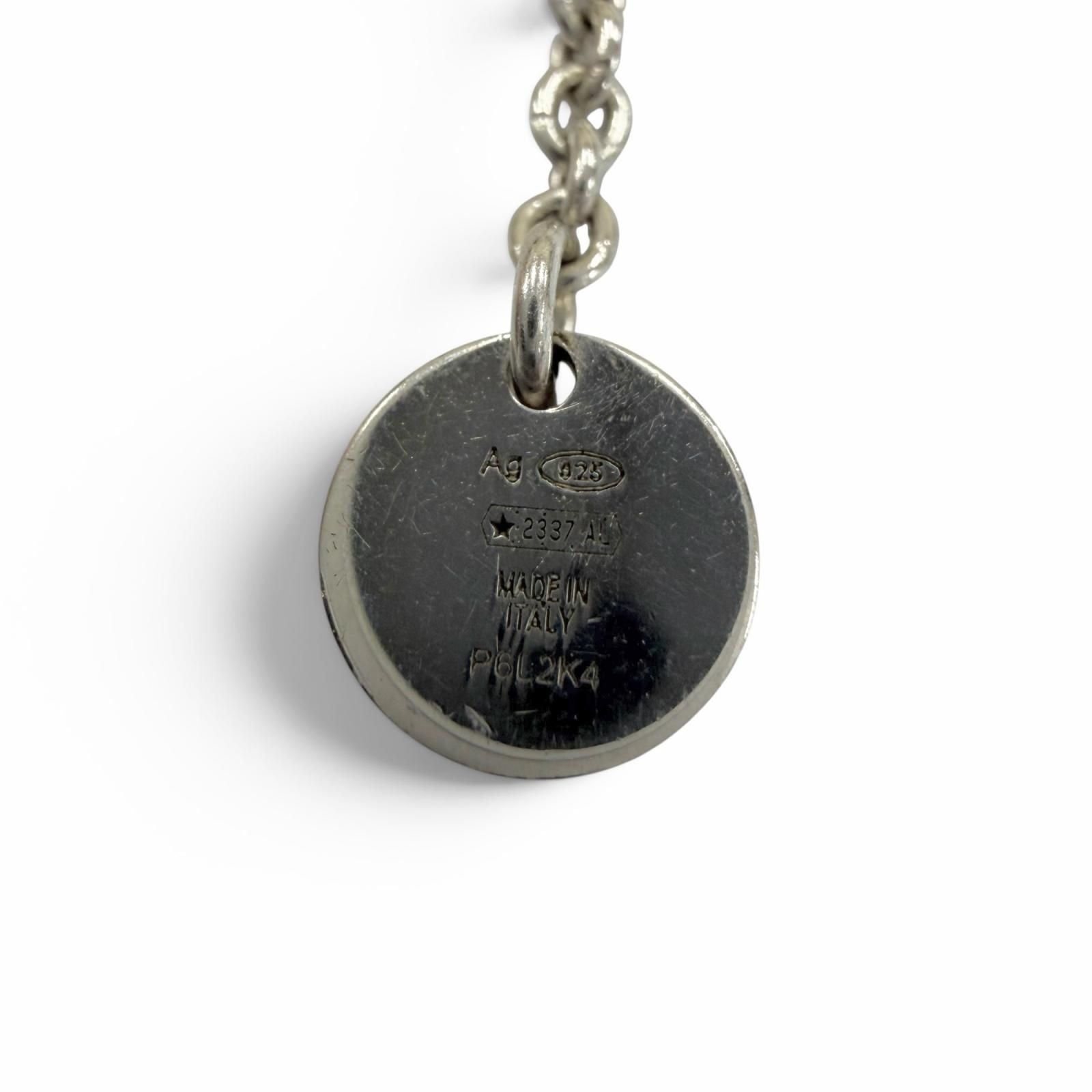 Bvlgari B-zero One Save the Children Charity Necklace 925 Onyx Silver — view 6