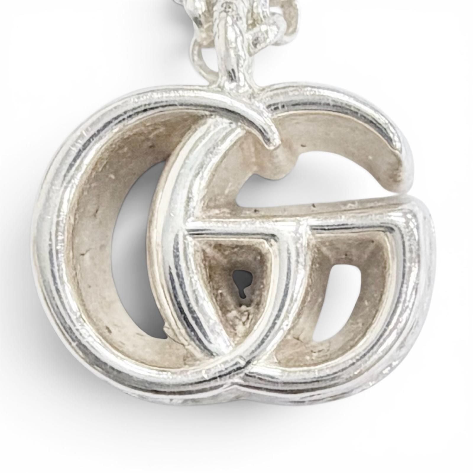Gucci Double Necklace 925 Silver Box Large Recommended