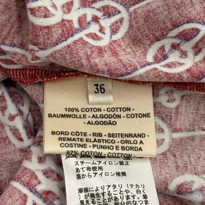 Hermes Cotton 100% Critiques Allover Pattern Crew Neck Short Sleeve T-Shirt — view 6