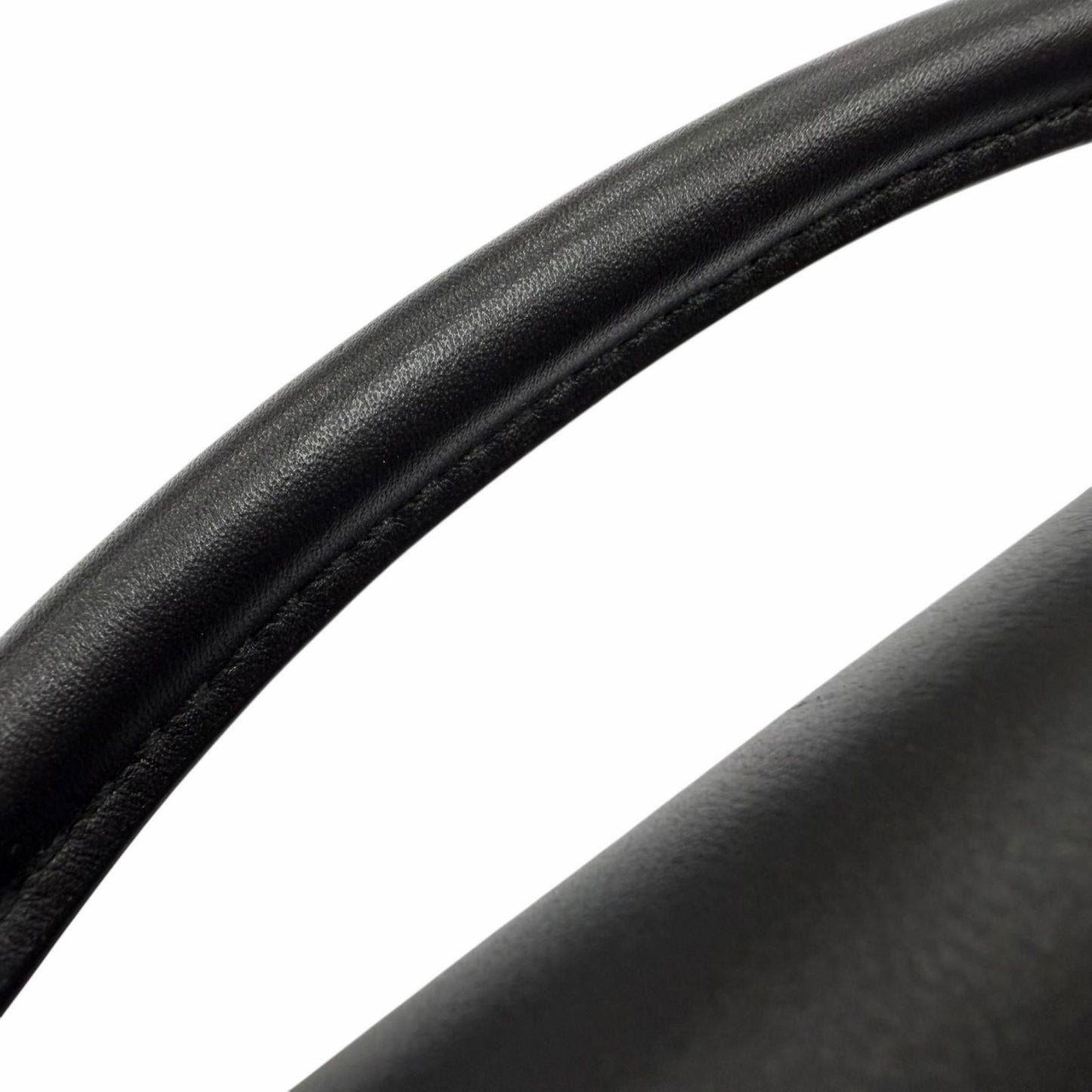 Balenciaga Bel Air Small Clutch 2-Way Leather Shoulder Bag Black — view 8