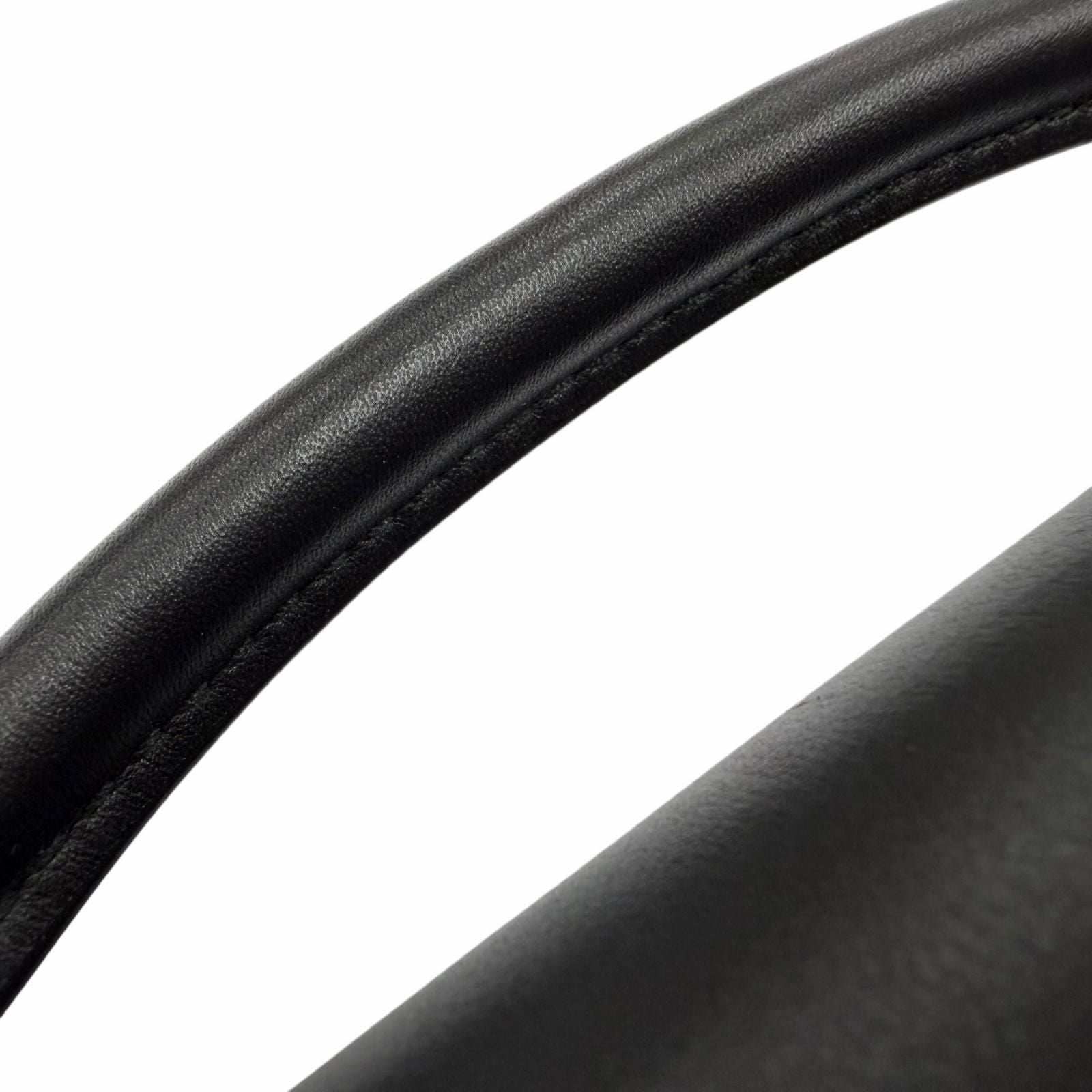 Balenciaga Bel Air Small Clutch 2-Way Leather Shoulder Bag Black — view 8