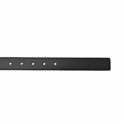 Gucci Leather GG Supreme Canvas Square Buckle Reversible Belt Black 90 36 — view 9