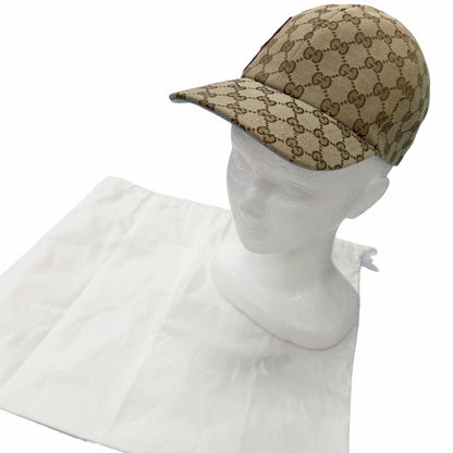 Gucci Made Yuko Higuchi Bo & Boris GG Canvas Some Lambskin Baseball Cap Beige M — view 2