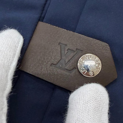 Louis Vuitton Lining Damier Pattern LV Logo Packable Partially Leather Soutien — view 6