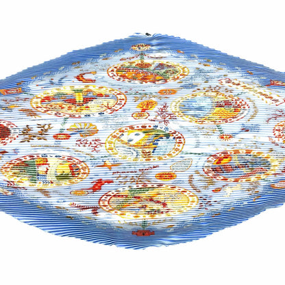 Hermes Carre 90 Escales Mediterraneennes Mediterranean Port Silk 100% Diamond — view 3