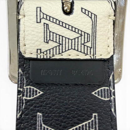 Louis Vuitton Ceinture Reverso Leather Chapman Brazza Monogram Savannah Belt — view 9